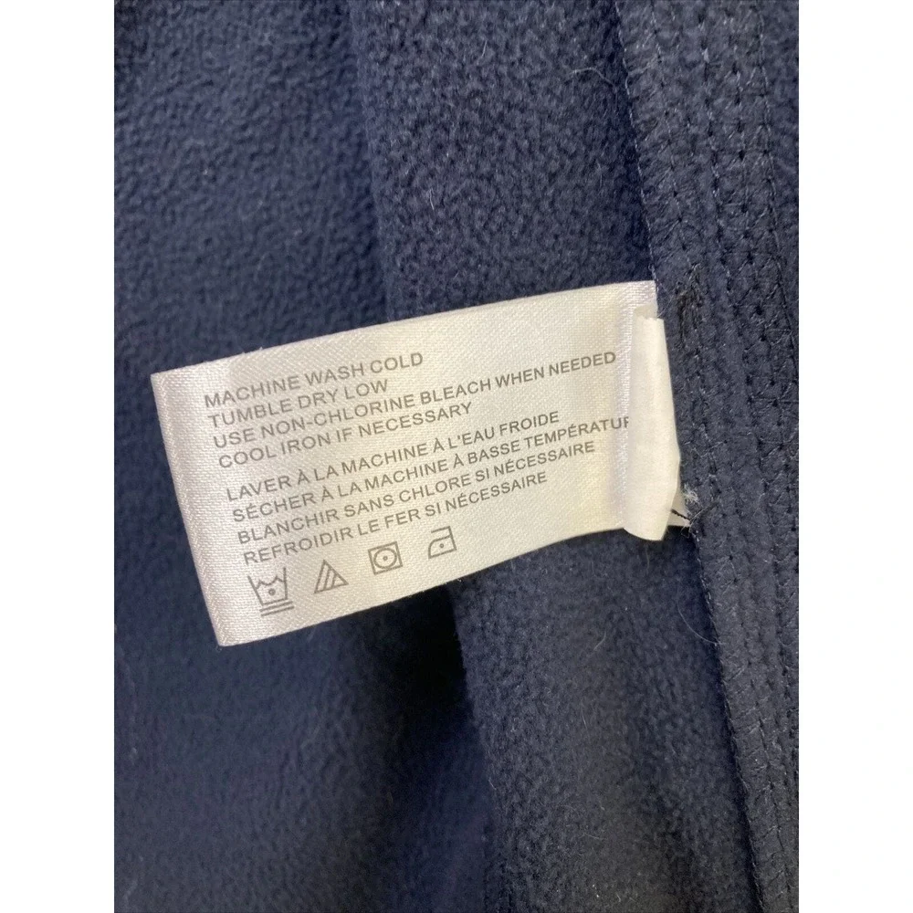 Eddie Bauer Trail Soft Shell Jacket. Navy Blue Mens Size L EB542 Full Zip